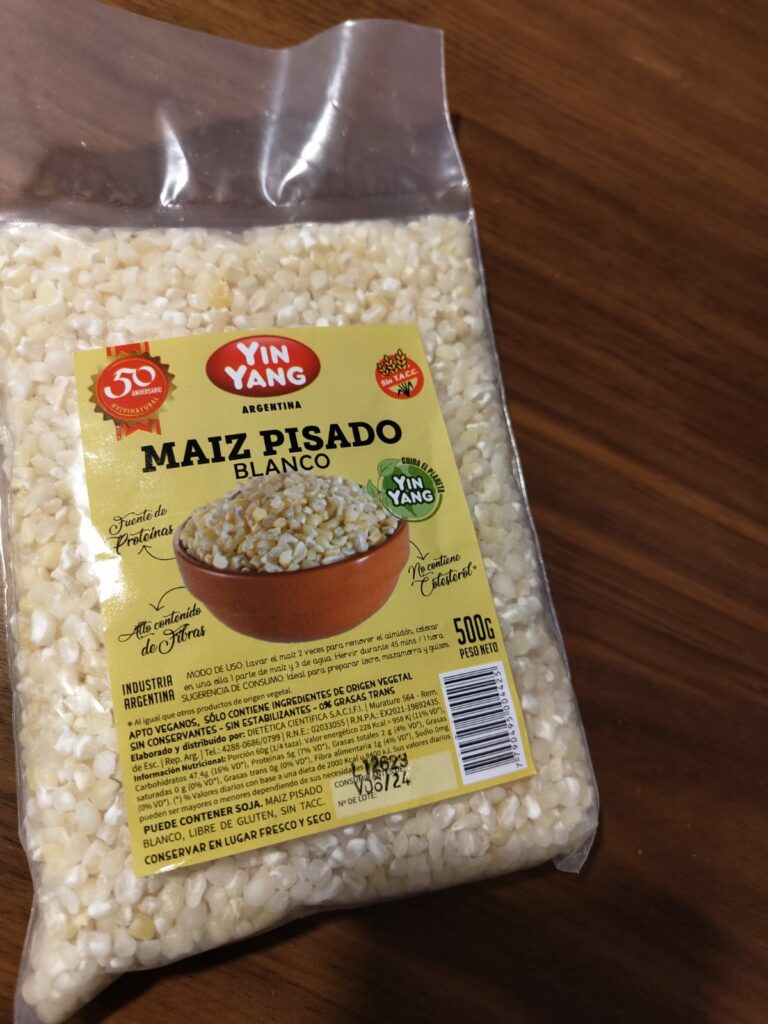 Maiz blanco
